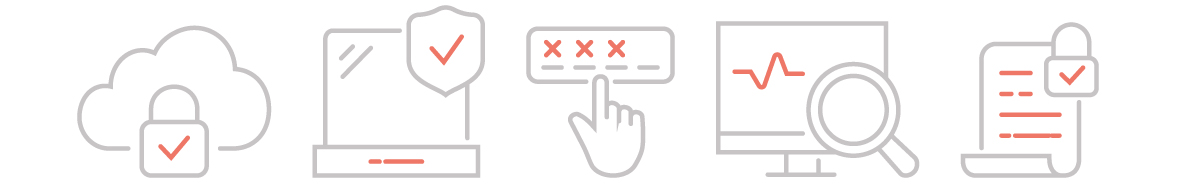 Icons depicting technology accessibility for neuro-diverse and disabled people