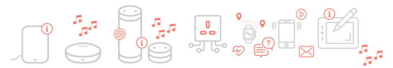 Banner of technology illustrations